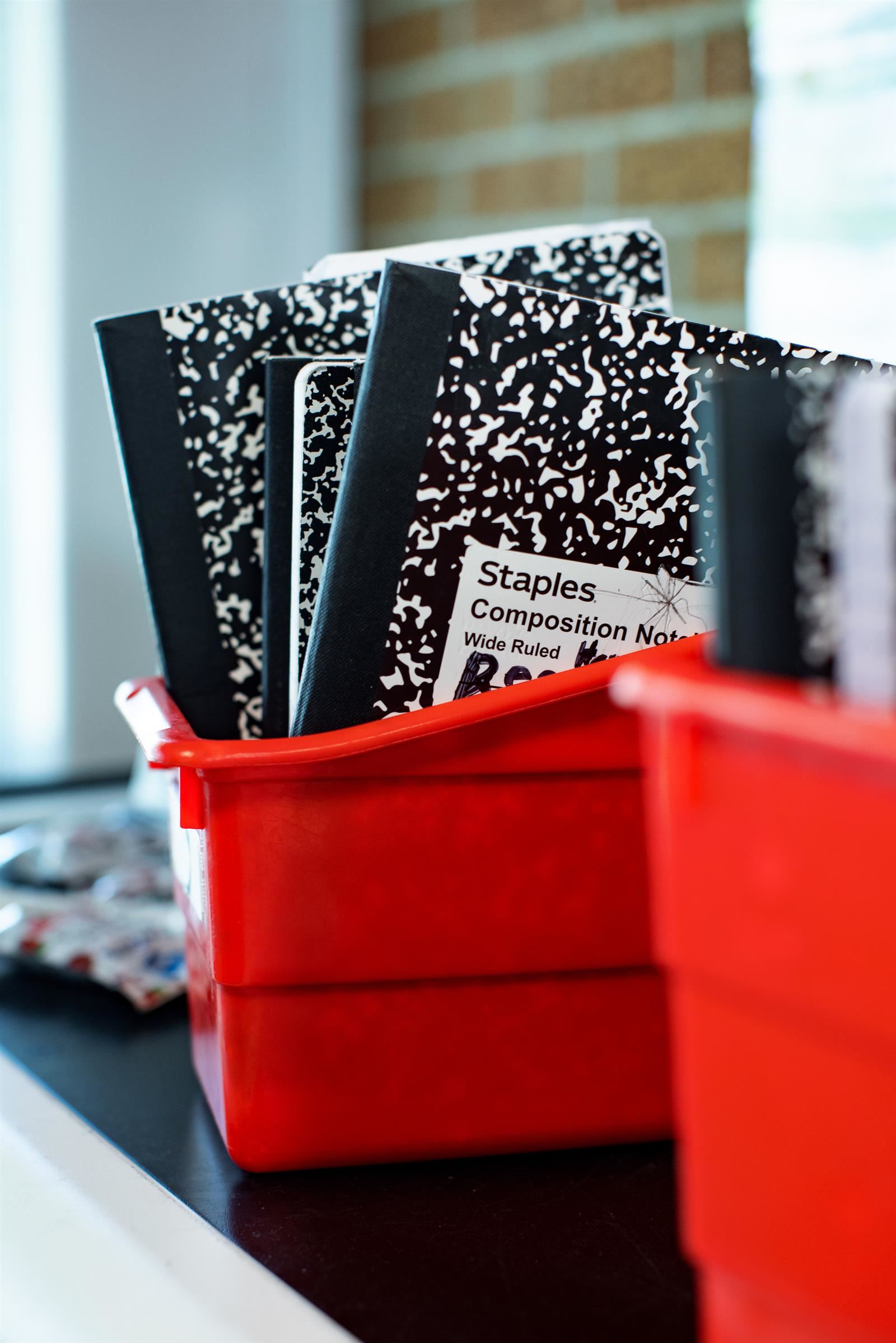 school supply box school supply box